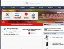 Tablet Screenshot of megapin.com.ar